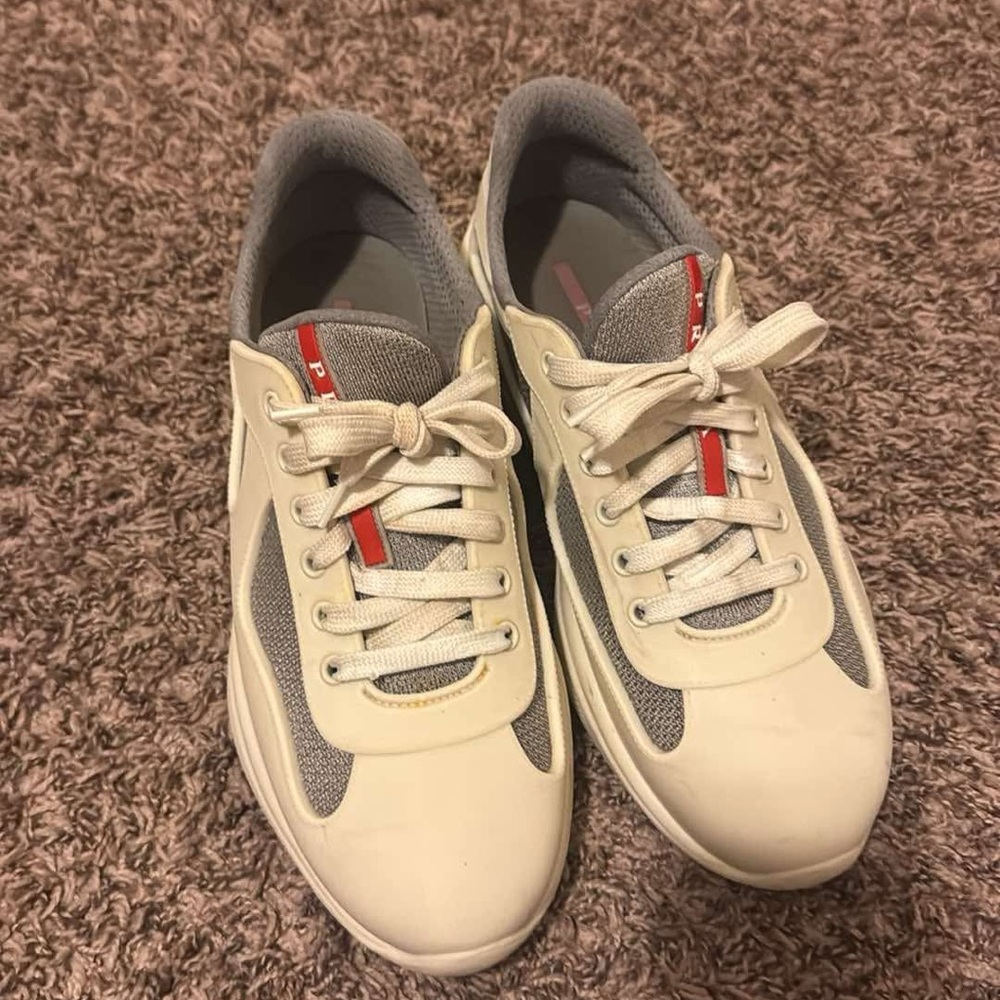 Nice lightly worn Prada sneakers